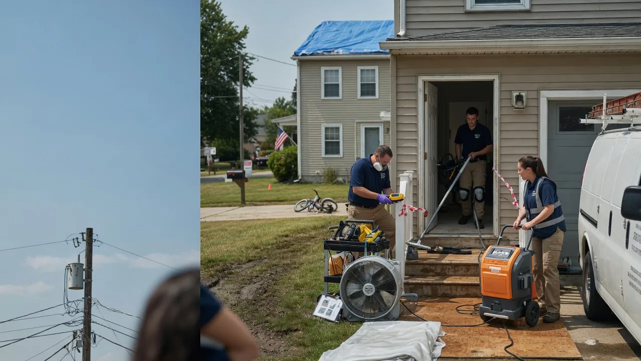 Water Damage Repair in Clyde, OH near me
